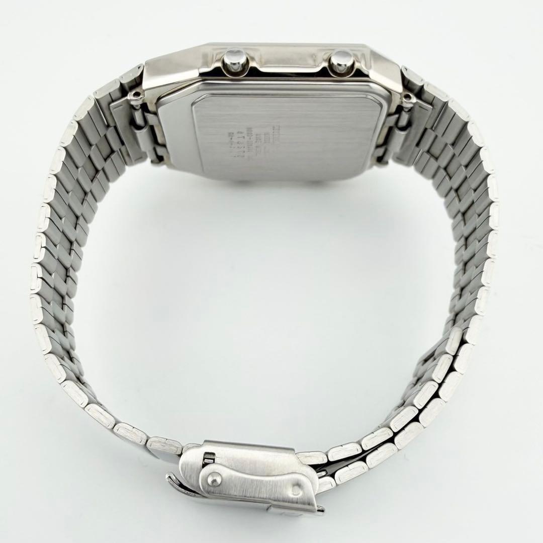 美品 シチズン アナデジテンプ 8988-001911 メンズ クォーツ腕時計