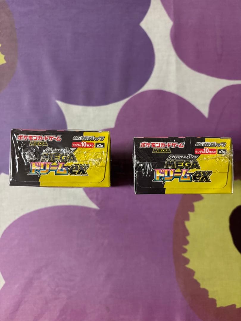 ポケモンカードゲーム MEGAドリームEX 2BOX