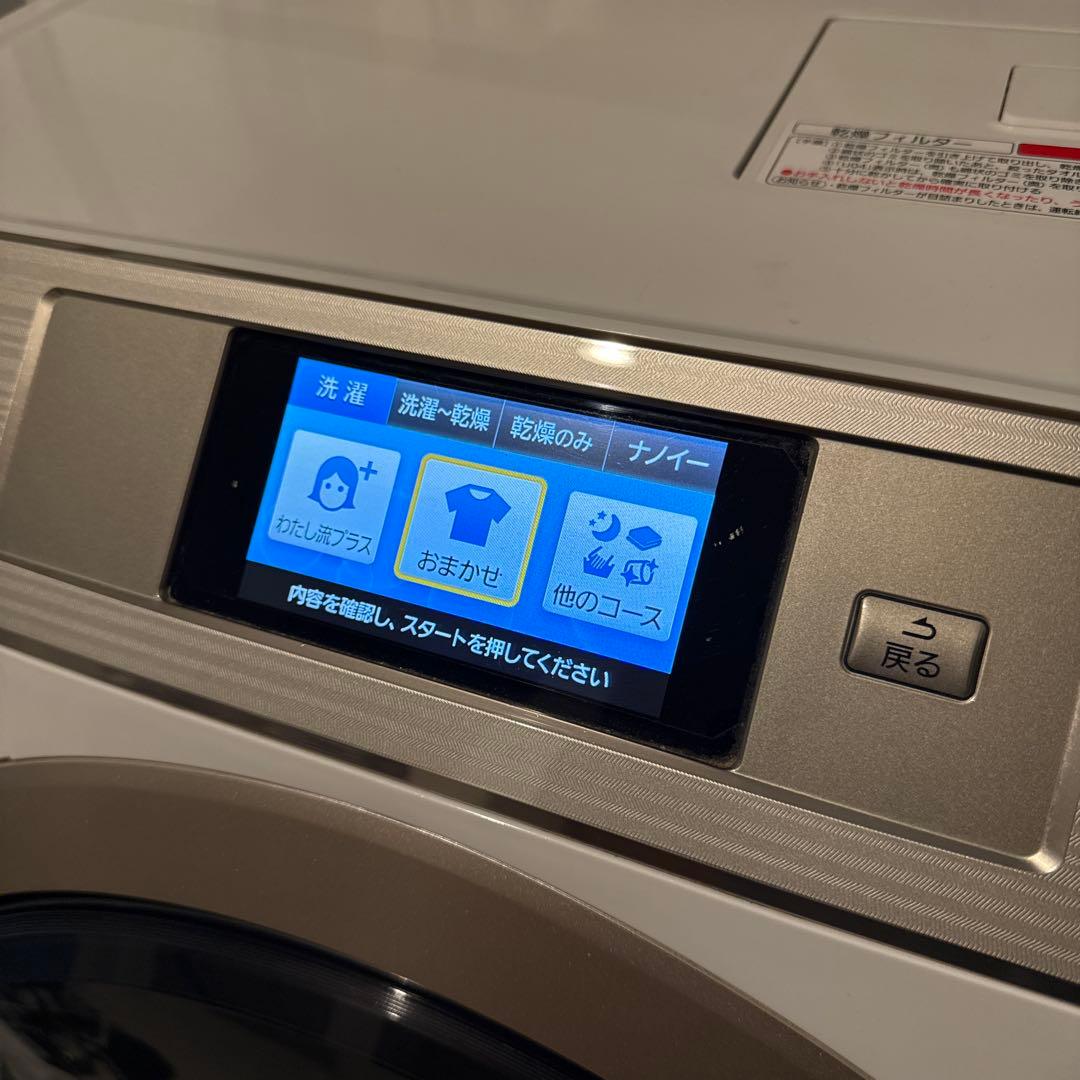 Panasonic ドラム式洗濯機乾燥機 タッチパネル 送料込み価格