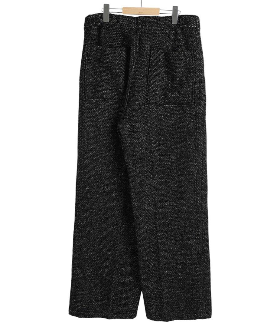 YOKE TWEED WIDE-LEG BAKER PANTS サイズ2