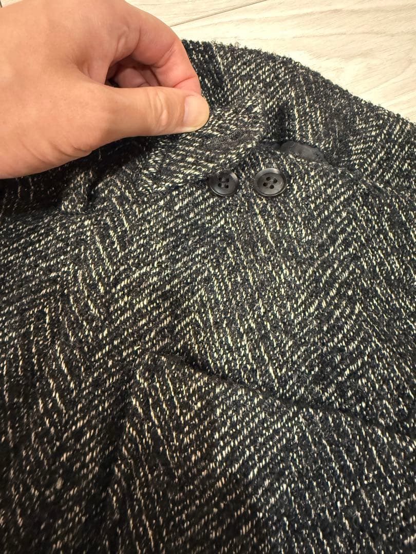 YOKE TWEED WIDE-LEG BAKER PANTS サイズ2