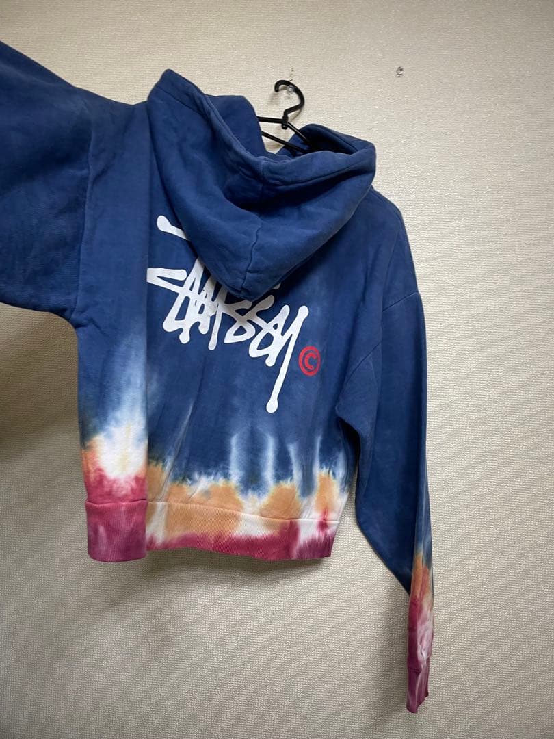 stussy パーカースウェット，サイズ:M タイダイ　unisex