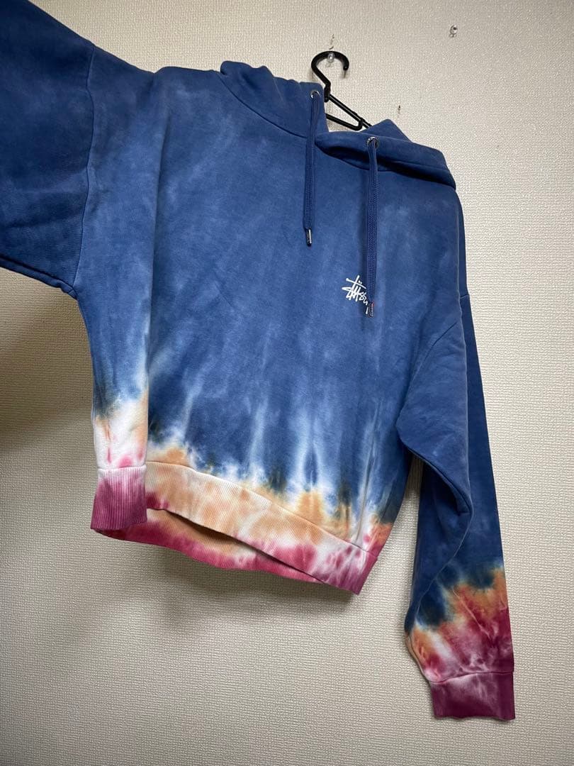 stussy パーカースウェット，サイズ:M タイダイ　unisex