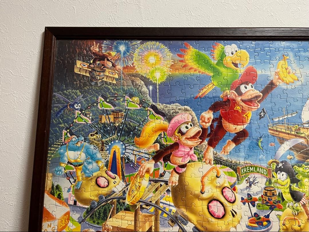 スーパードンキーコング2 クレムランド ジグソーパズル 完成品