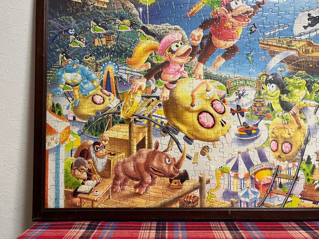 スーパードンキーコング2 クレムランド ジグソーパズル 完成品