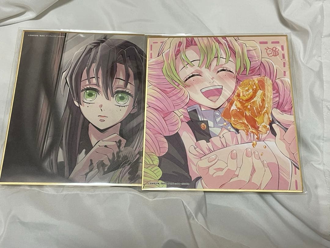 鬼滅の刃 ufotable 複製ミニ色紙 柱稽古編 甘露寺蜜璃