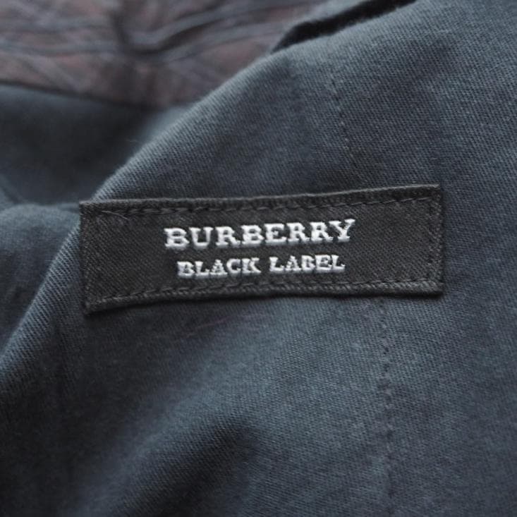 BURBERRY バーバリーブラックレーベル ウールシルク スーツ セットアップ