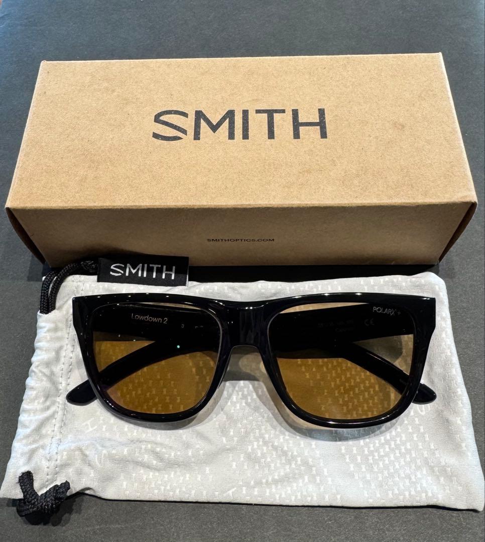SMITH Lowdown 2 ブラックフレーム 偏光サングラス