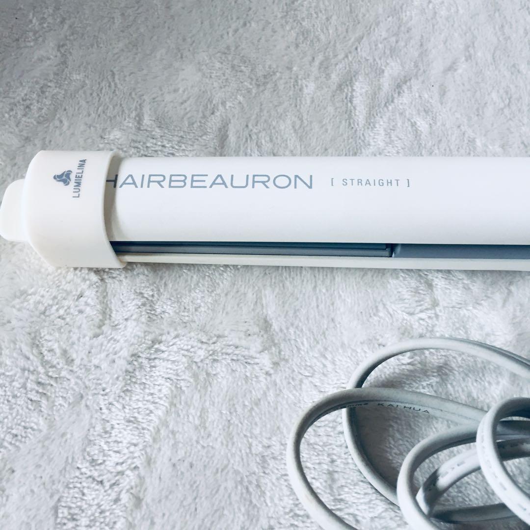 美品 HAIRBEAURON ヘアビューロン HBRST-G ストレートアイロン