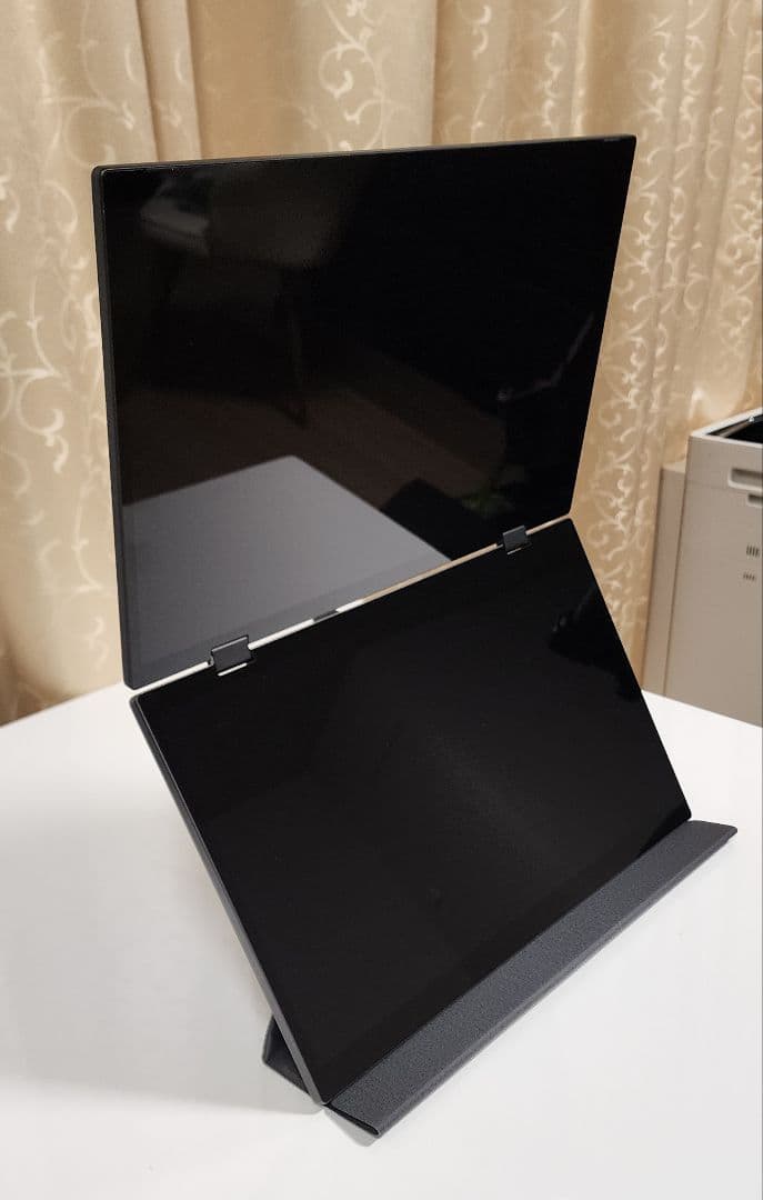 超軽量ポータブル2Kデュアルモニター