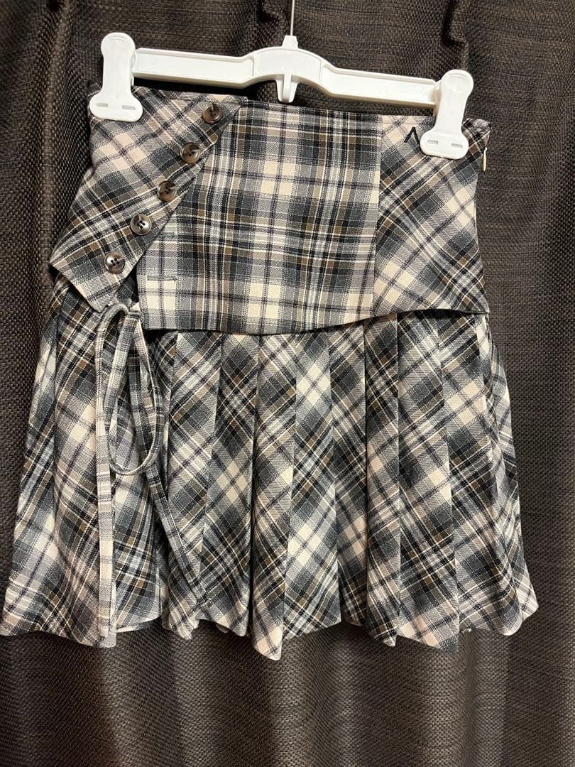 スカート andmary Jade highwaist mini skirt