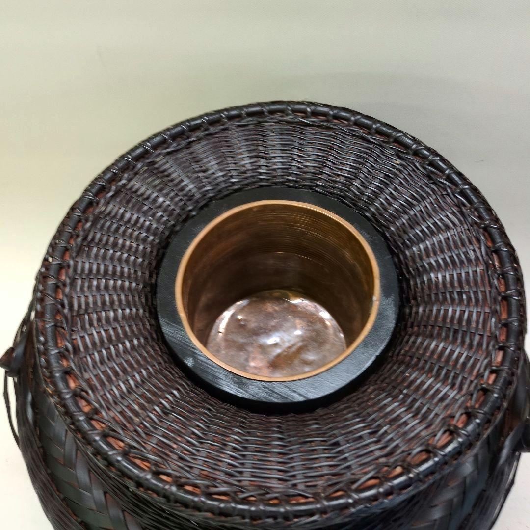 又木付　牡丹籠　池坊好み　池坊花器