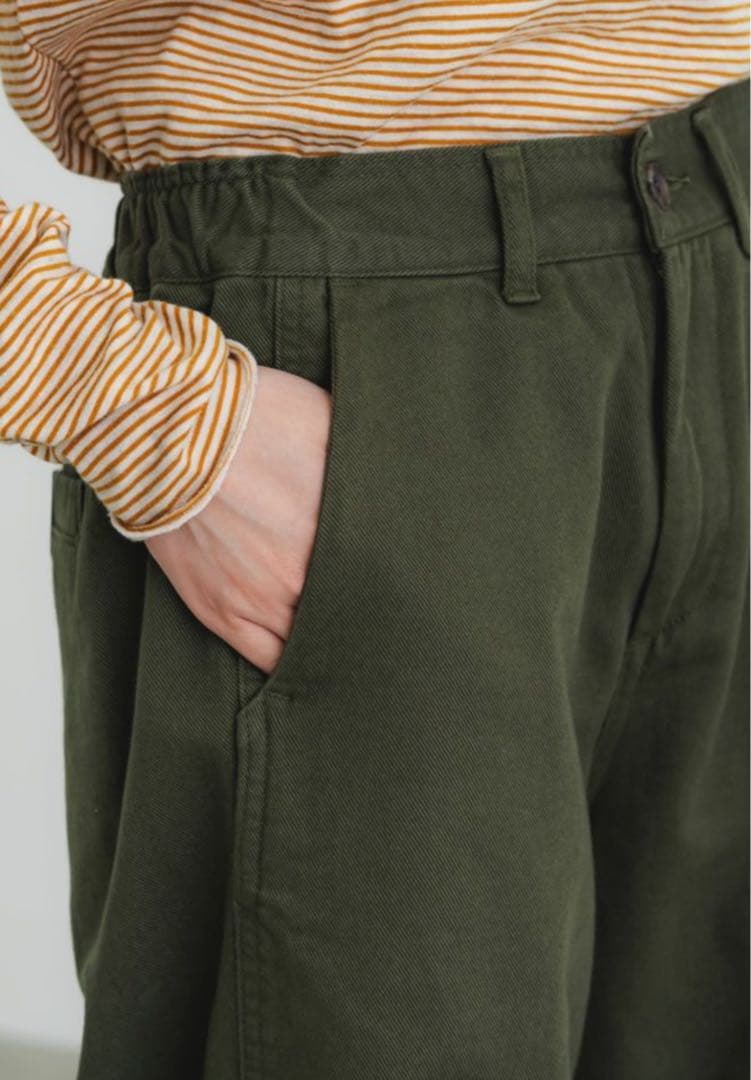 quadoro クアドロ　カールパンツ　メンズ　レディース　美品