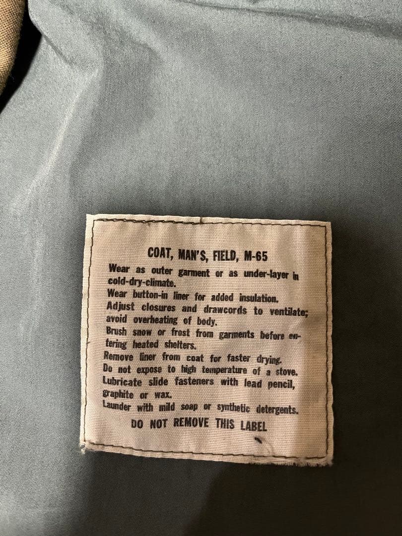 バズリクソンズ　BUZZ RICKSON'S M65 S