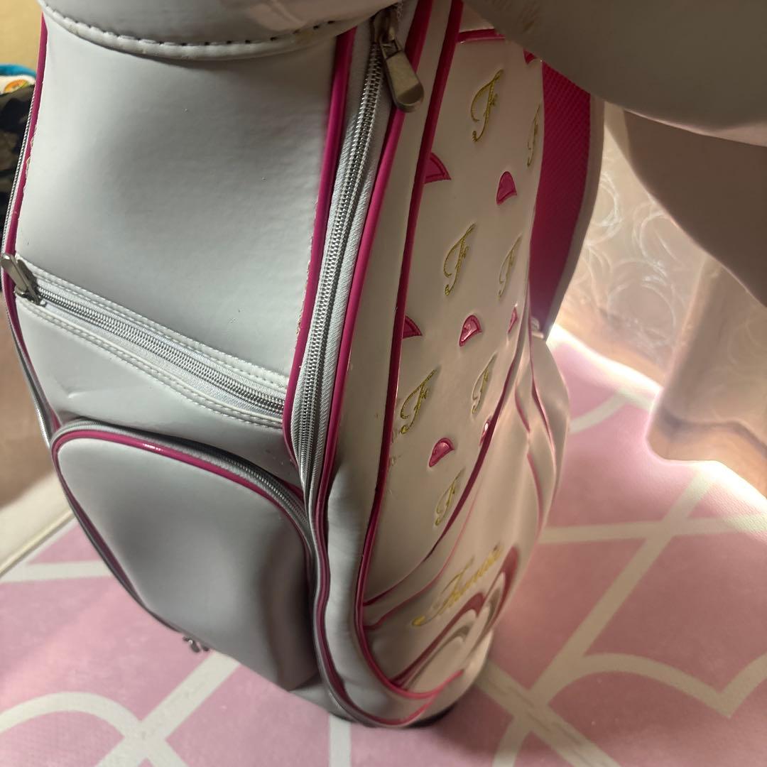 レディースゴルフクラブセット 7本 ハートモチーフ　早い者勝ちです‼️