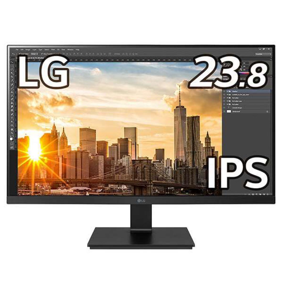 LG 23.8インチ IPS モニター 本体