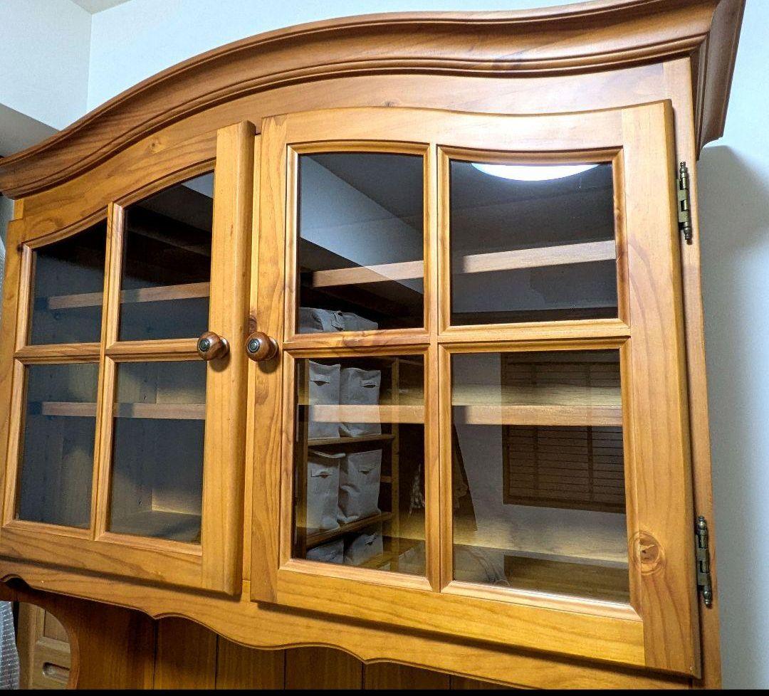 ゴンゴン　フランスベッド　Ticaカントリー　食器棚　カップボード♪