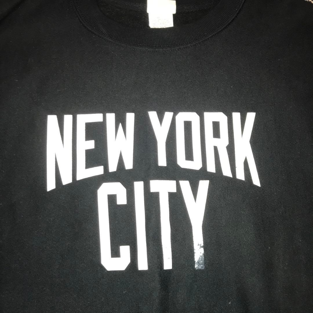 トップス Champion NEW YORK CITY reverse weave XL