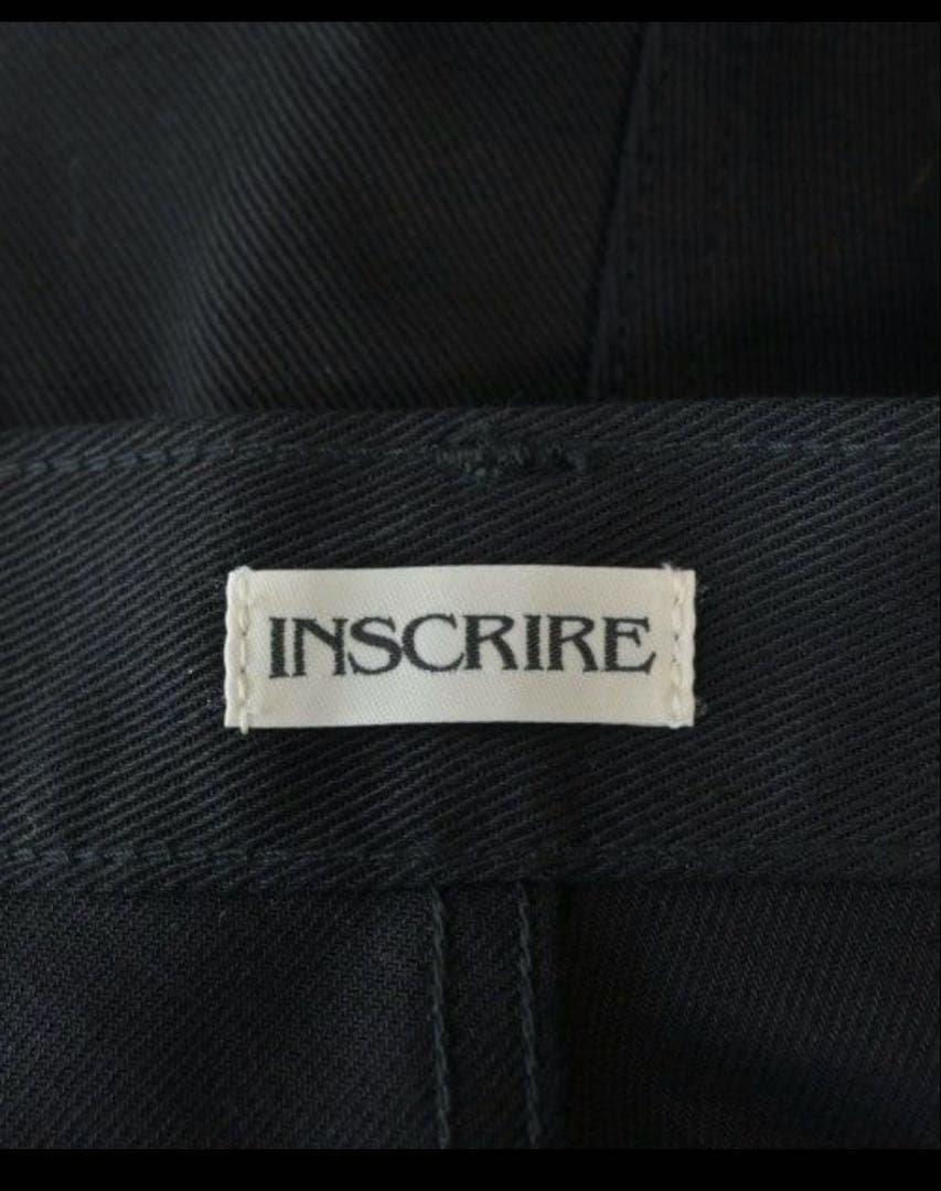 アンスクリア inscrire 微フレアパンツ