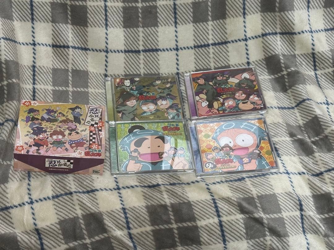 え*め様 忍たま乱太郎　CD4種 忍かるた