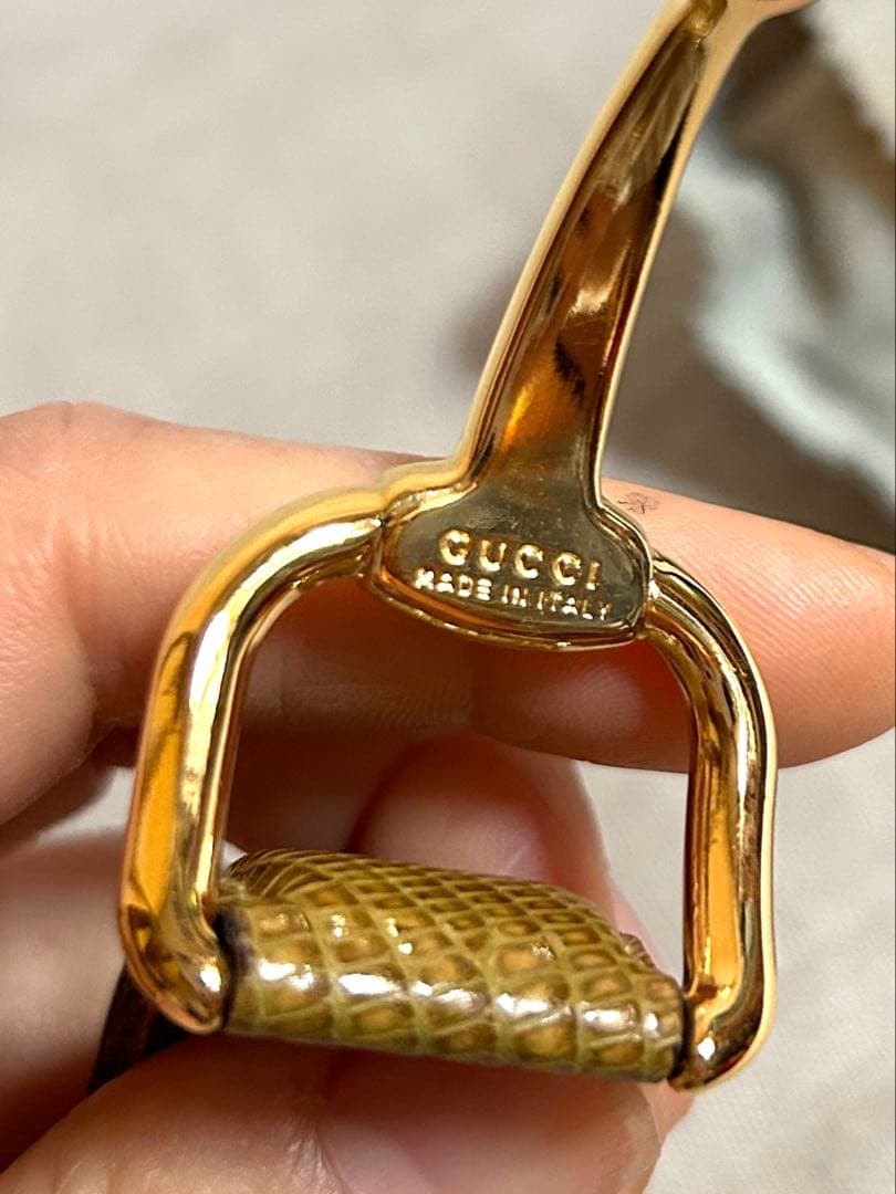 GUCCI ホースビットバングル【90年代】