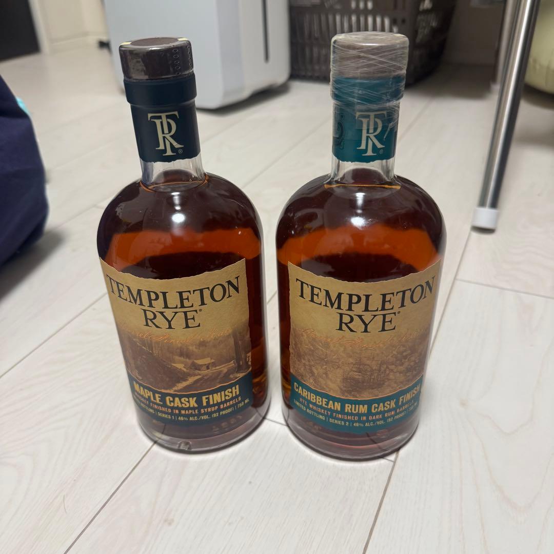 ウイスキー　TEMPLETON RYE 2本セット