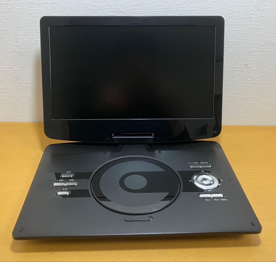 【GIGA DRIVE】12.5インチ ポータブルDVDプレーヤー 通電確認済