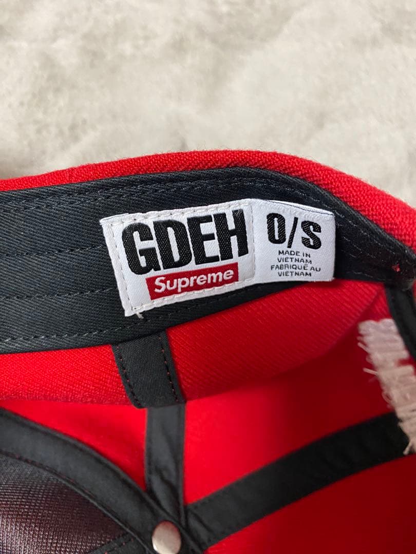 帽子 Supreme GOODENOUGH 6-Panel cap Red