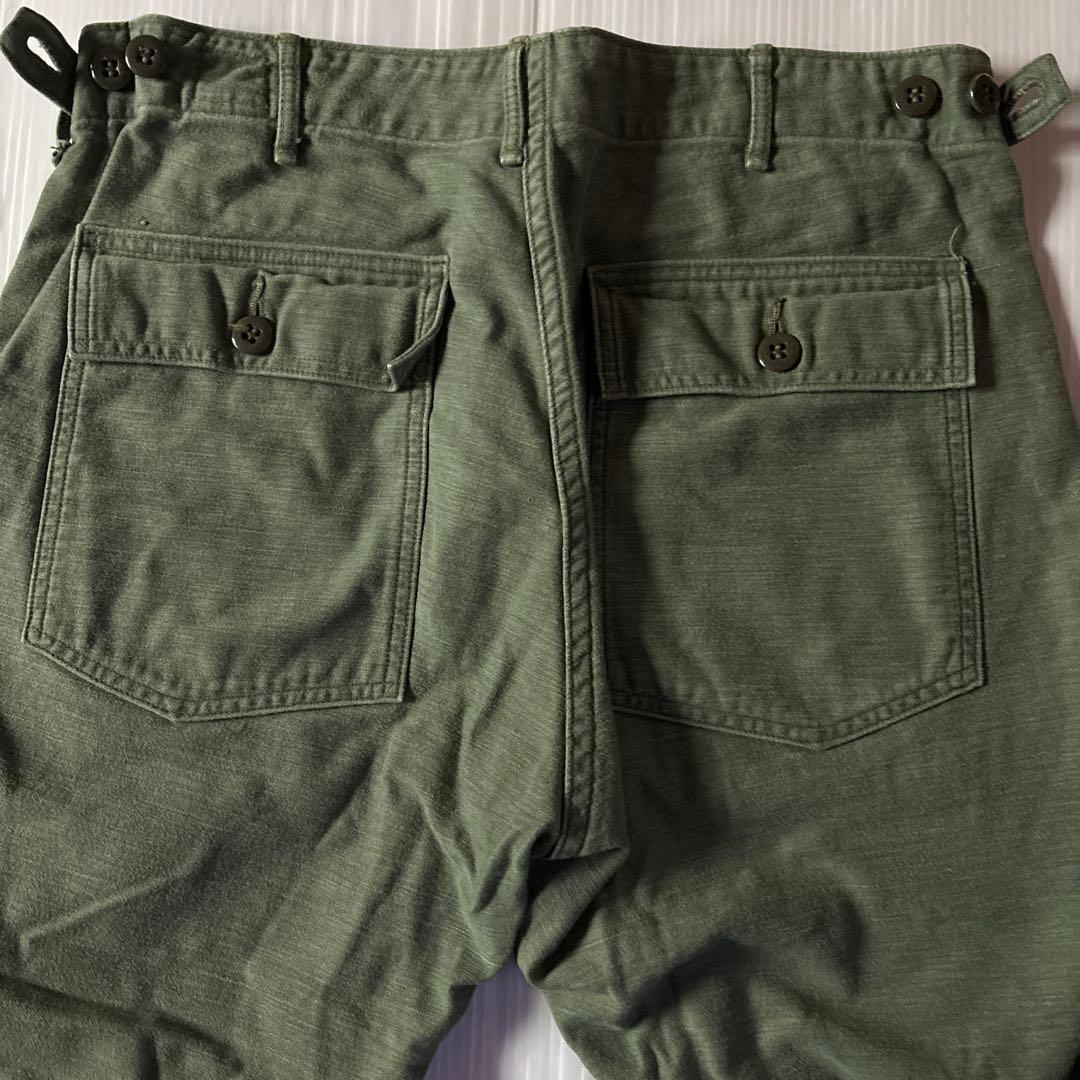 おまけ付【orSlow】SLIM FIT FATIGUE PANTS size2