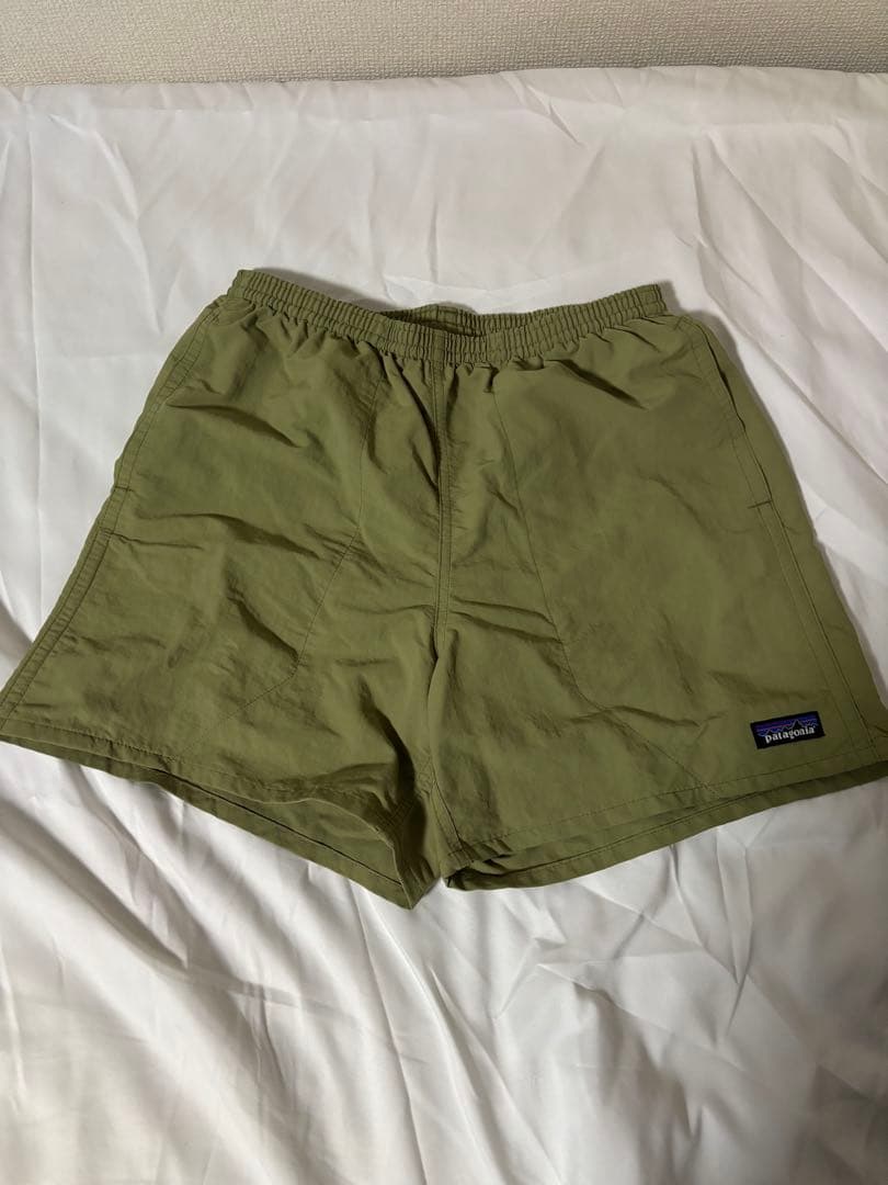 パタゴニア メンズ バギーズショーツ5インチ S (グリーン系) BUGR