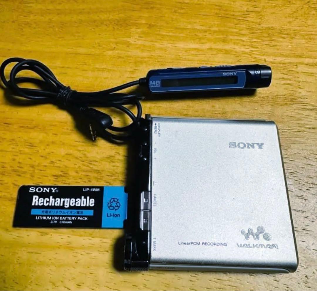 SONY Hi-MD WALKMAN MZ-RH1 MDウォークマン 動作未確認
