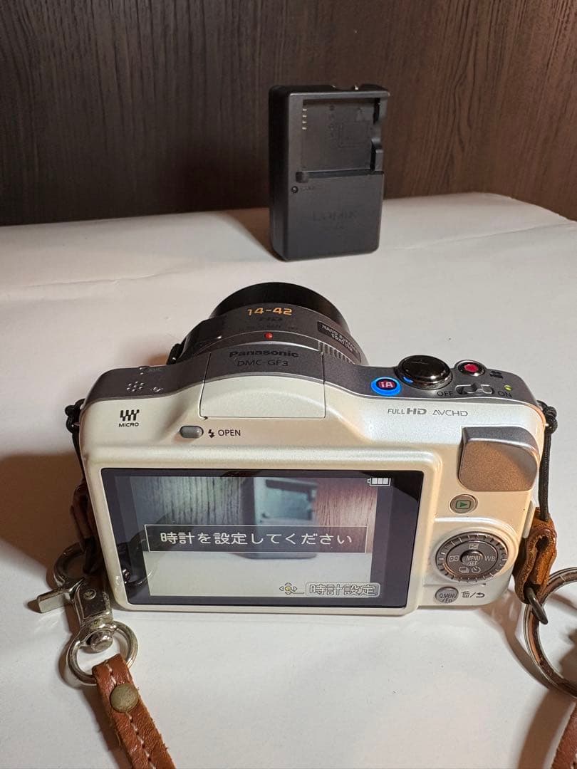 美品 動作確認済み LUMIX DMC-GF3X 電動レンズ ミラーレス一眼