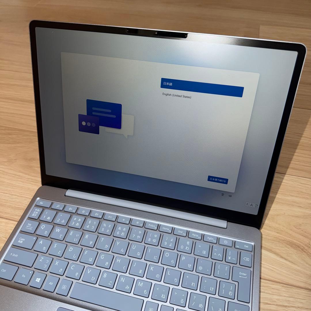 Microsoft Surface Laptop go 2 アイスブルー