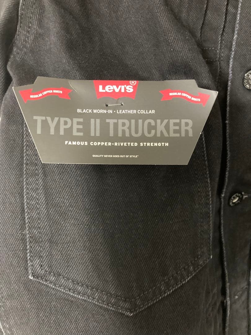 【Levi’s】EDIFICE 別注 2nd Type トラッカージャケット S