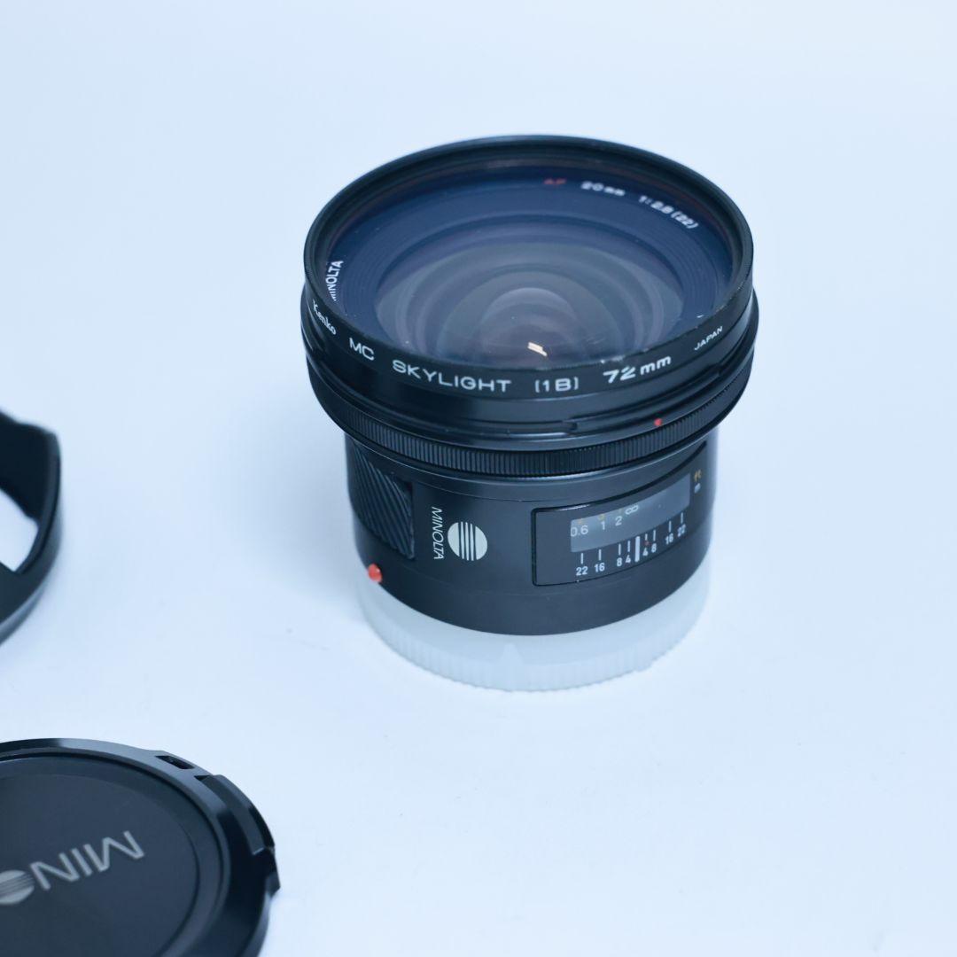 MINOLTA AF20mm F2.8 SONY αAマウント　単焦点レンズ