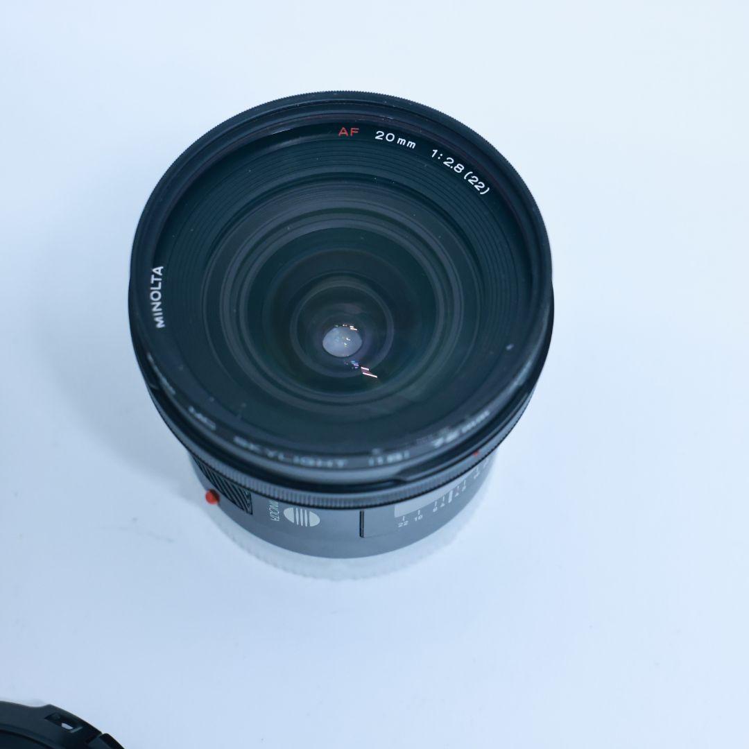 MINOLTA AF20mm F2.8 SONY αAマウント　単焦点レンズ