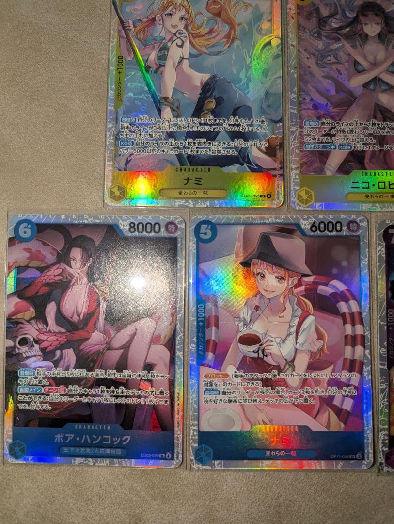 ワンピース カードゲーム 　レイジュSP　たしぎSP　美品　他セット美品