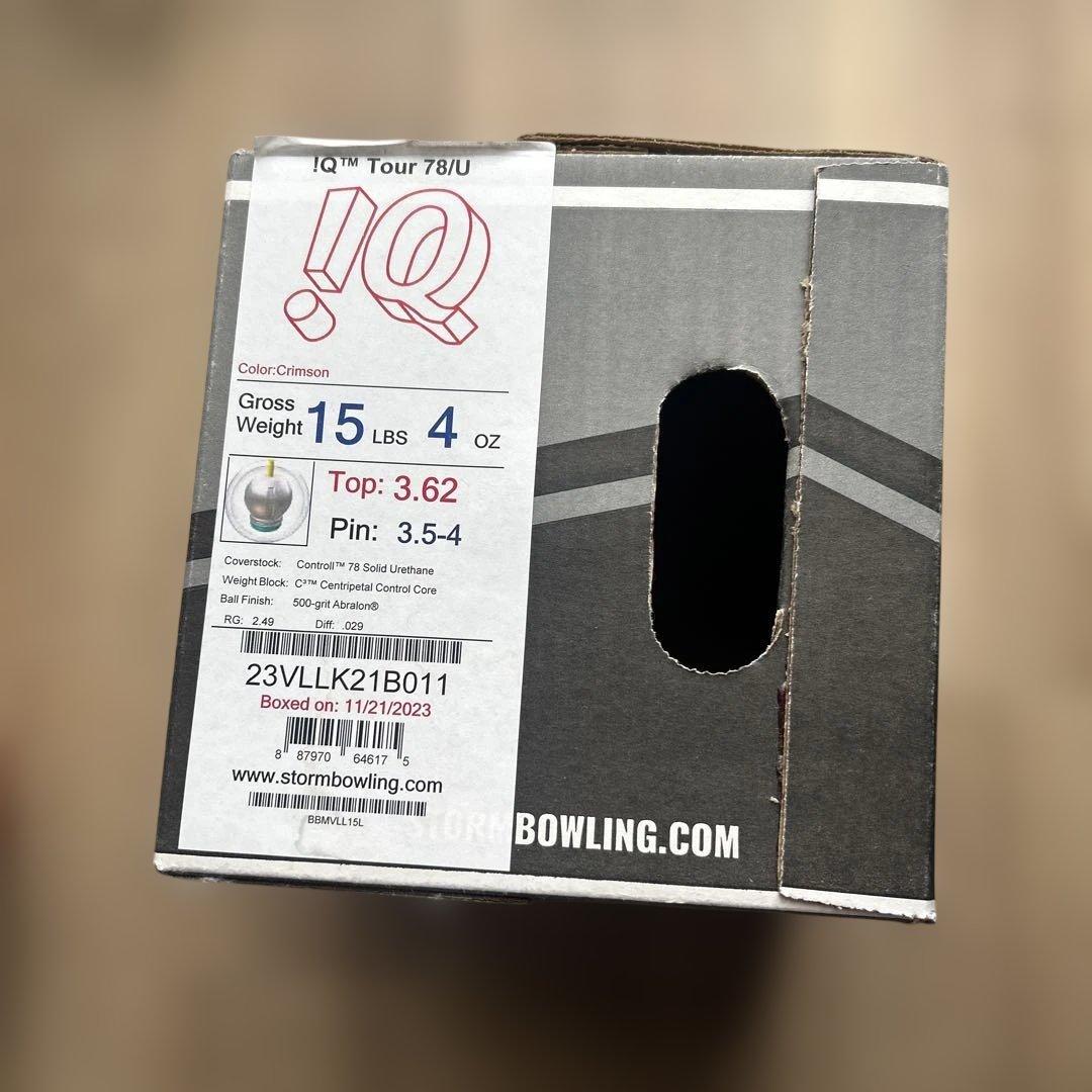 【希少品】ストーム　!Qツアー78u