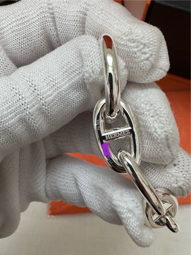 エルメス 新品　シェーヌダンクル ブレスレット GM 14コマ HERMES