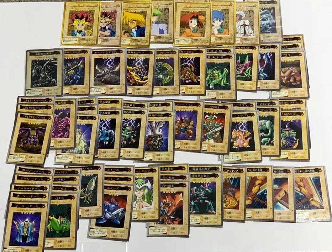 遊戯王　バンダイ　東映　カードダス　第1弾　第２弾　第３弾　セミコンプ　セット