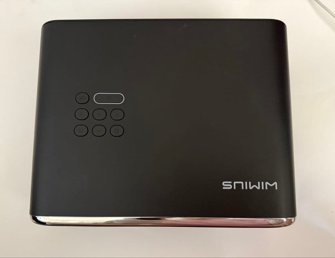 WiMiUS P62 LCD 液晶 プロジェクター 高輝度4K対応 ブラック