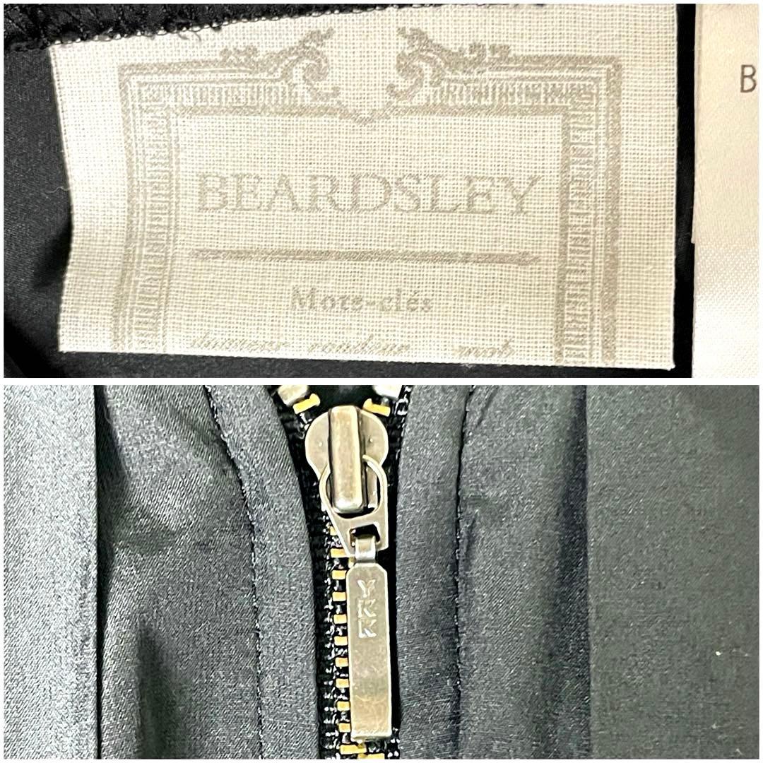 専用【未使用級】ビアズリー 2024SS タフタバルーンブルゾン 絹 黒 F