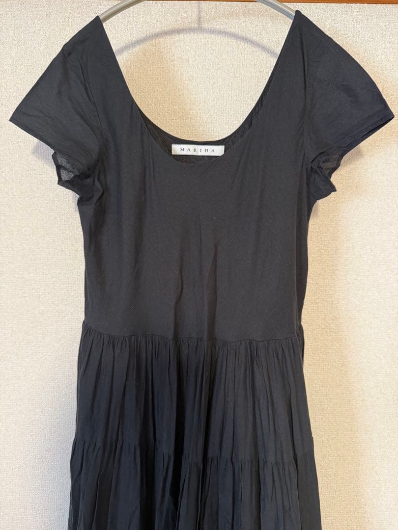 マリハ　MARIHA 草原の虹のドレス　ブラック　38