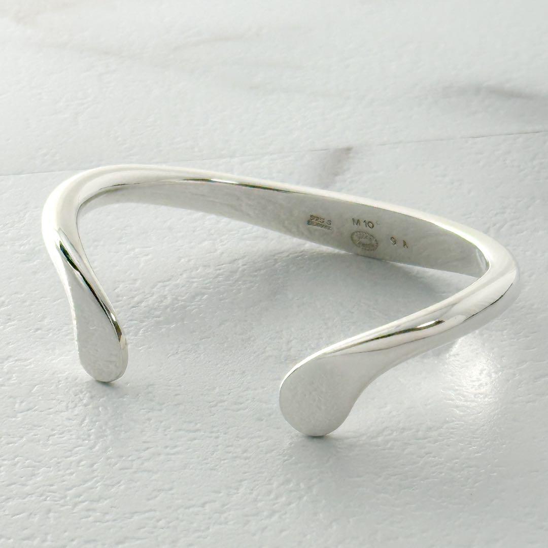 美品　 　バングル　９A　シルバー　925