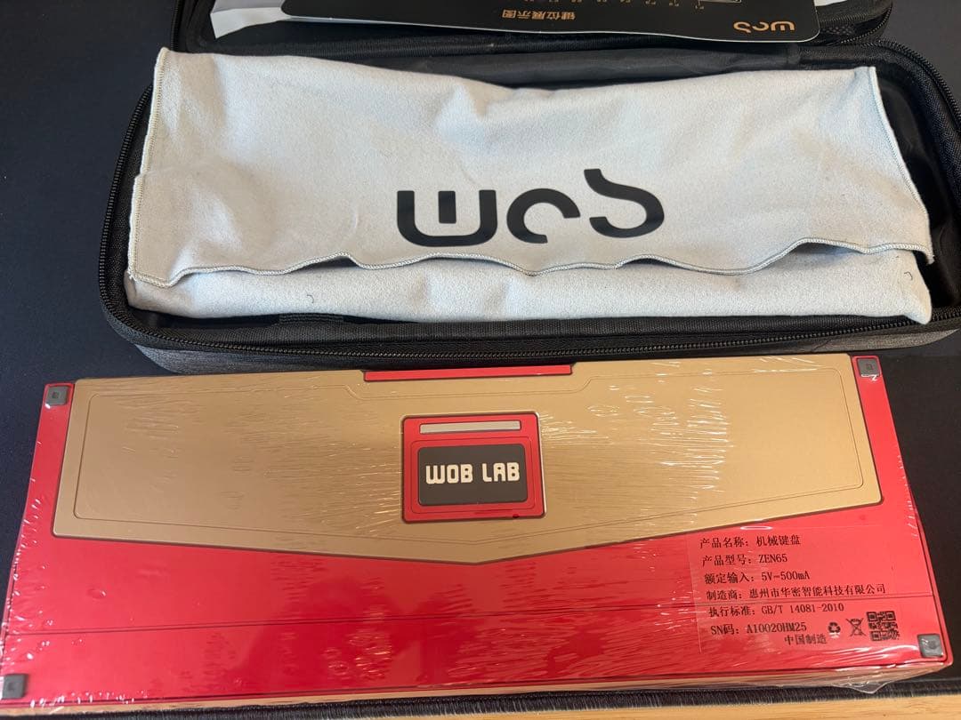 WOBKEY ZEN65 ULTRA レッド