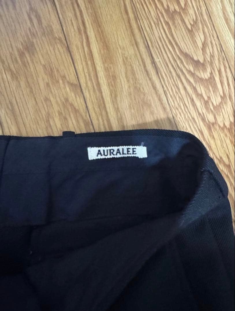 AURAALEE 週末限定値下げ　極美品　HARDTWIST SLACKS