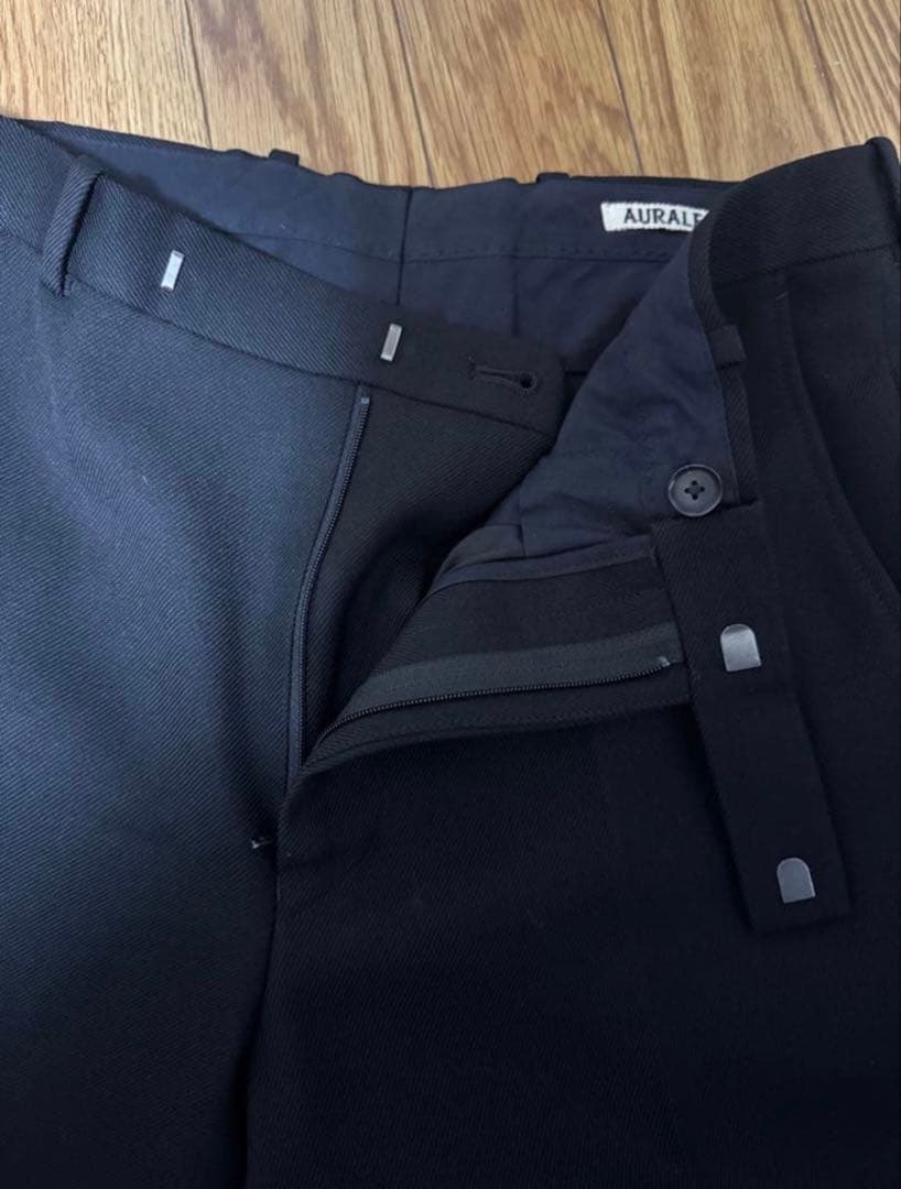 AURAALEE 週末限定値下げ　極美品　HARDTWIST SLACKS
