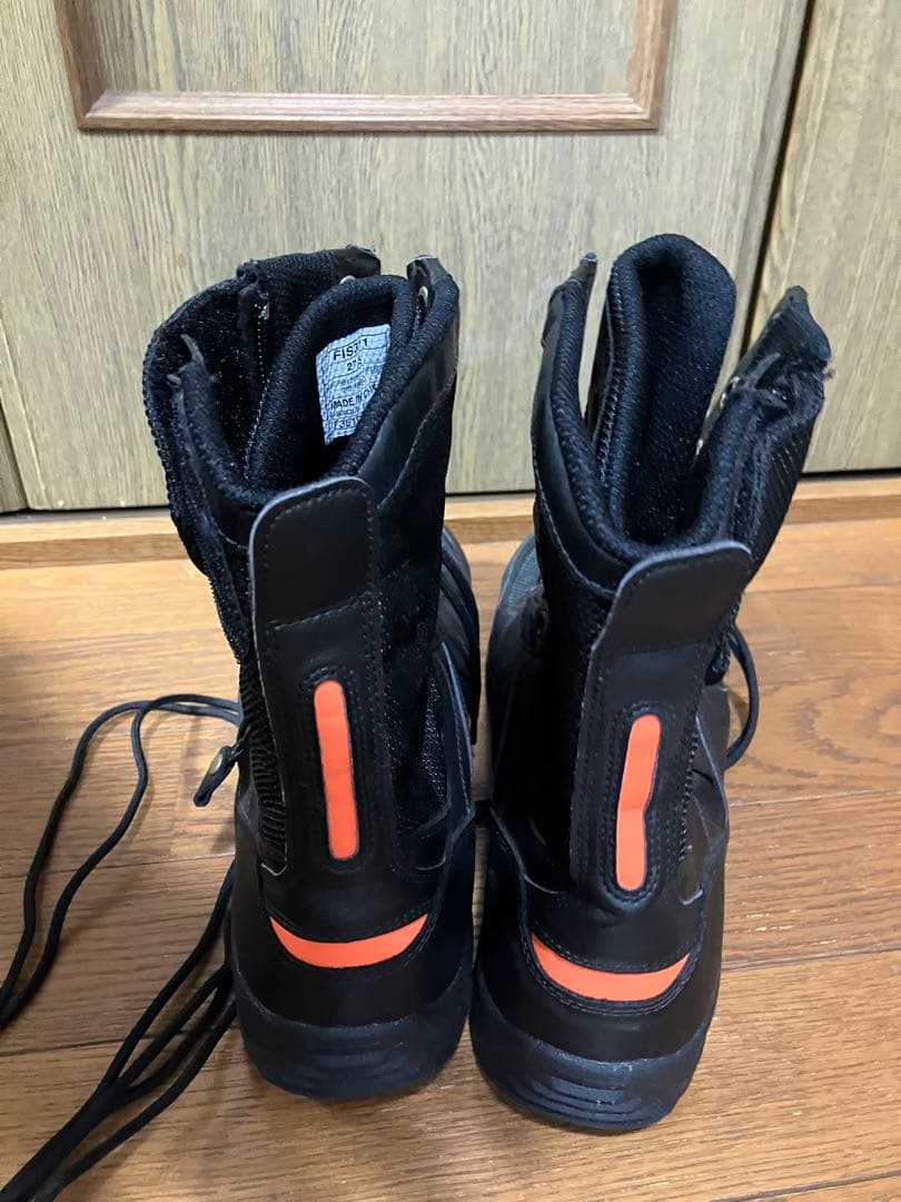 編上げ靴　消防