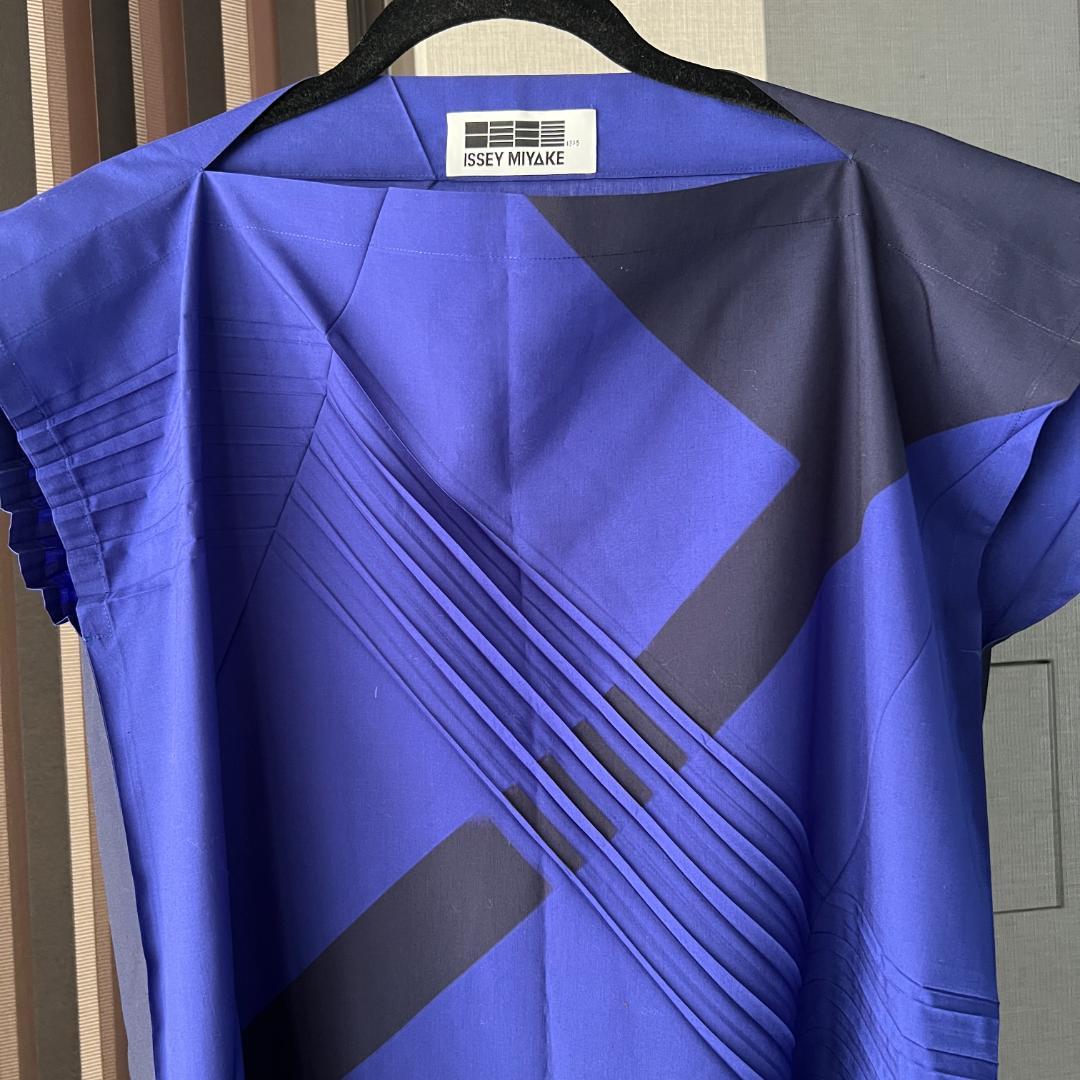 イッセイミヤケ チュニック トップス プリーツ ISSEY MIYAKE
