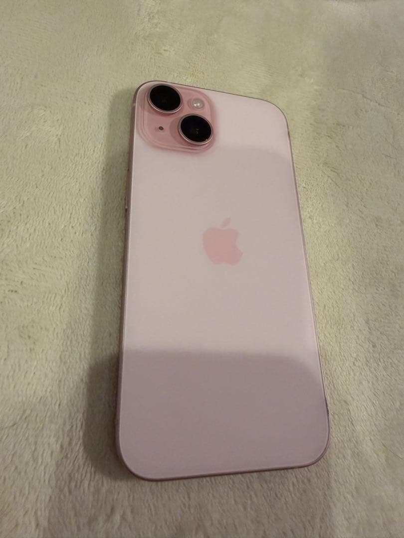 【美品】iPhone 15 128GB ピンク SIMフリー